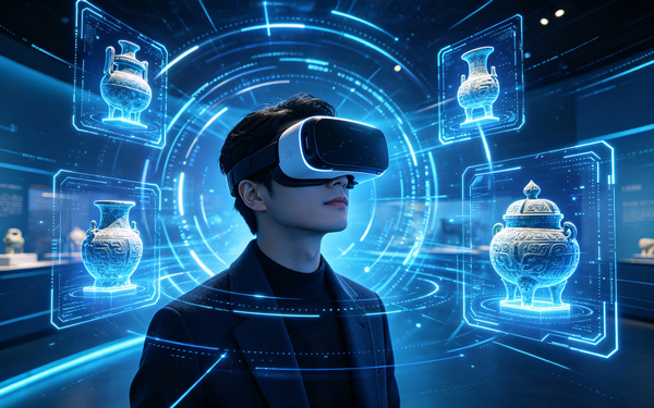 如何利用VR技术更好地展示博物馆云展厅的文物？