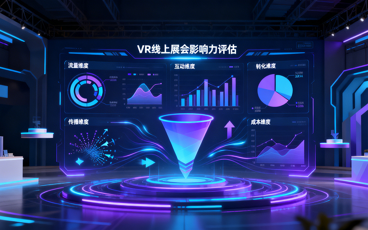 评估并量化VR线上展会的影响力与参展价值 评估并量化VR线上展会的影响力与参展价值