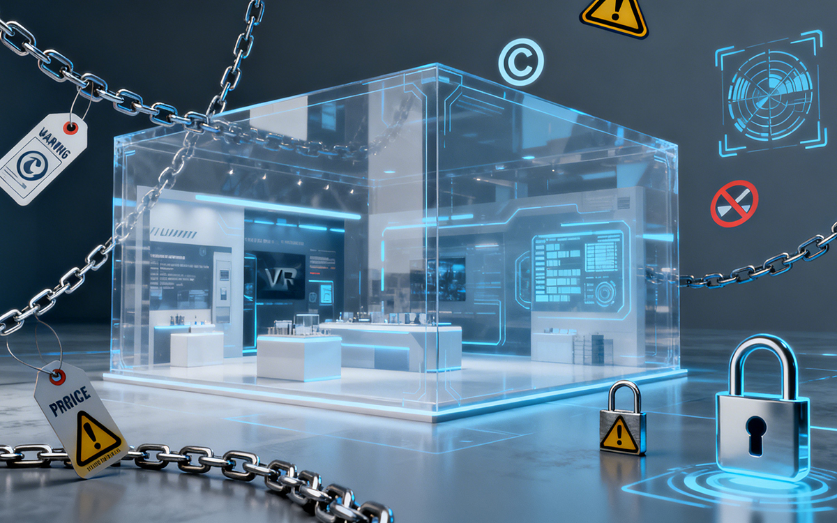 免费的VR线上展厅模板存在隐藏的成本费用 免费的VR线上展厅模板存在隐藏的成本费用