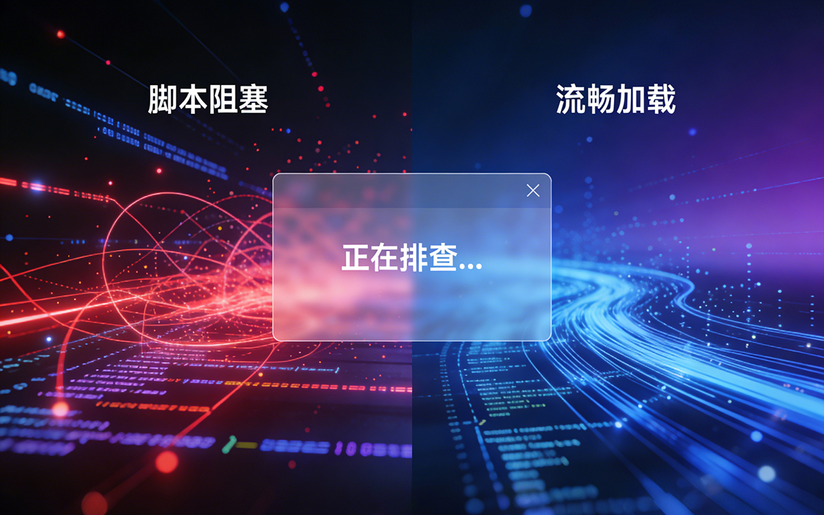 数字化虚拟展厅：排查脚本阻塞导致的加载卡顿
