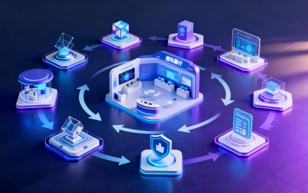 网上3D虚拟展厅运用视觉引导避免用户转向