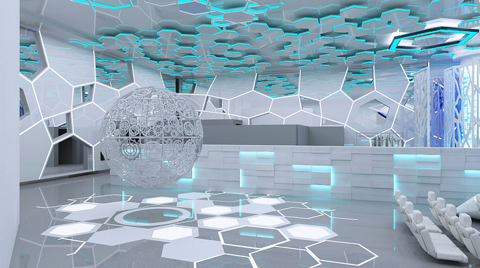 虚拟现实技术下的空间虚拟展厅