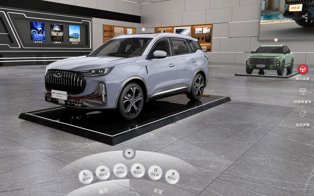 汽车VR展厅能模拟真实驾驶吗？