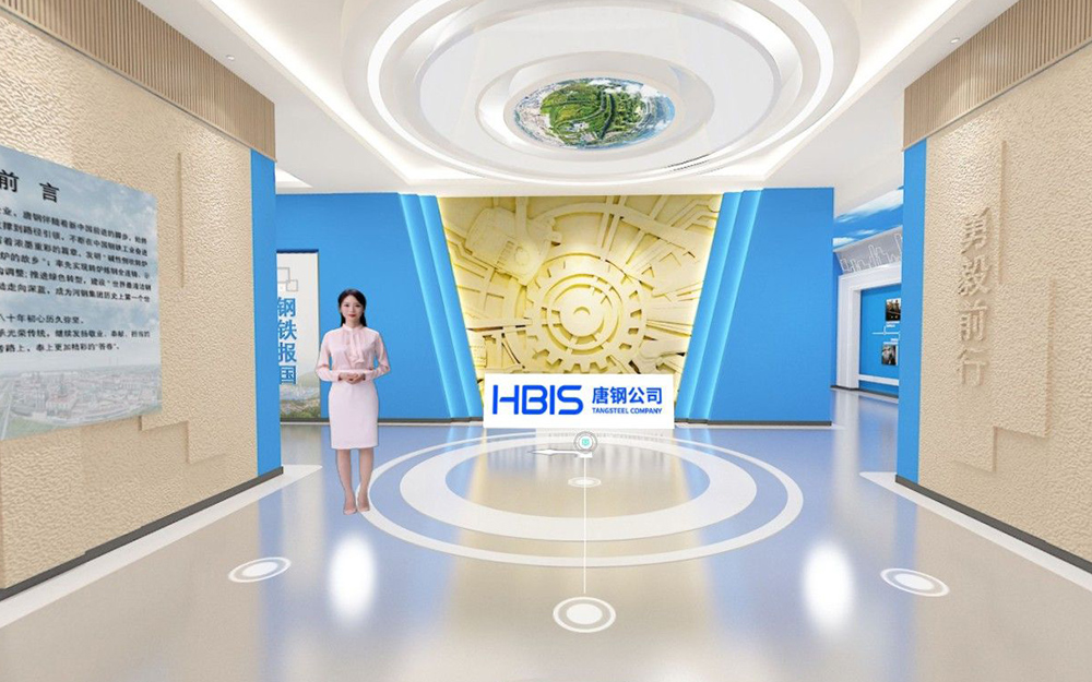 怎么在VR云展馆入口层设置清晰热点来引导观众？