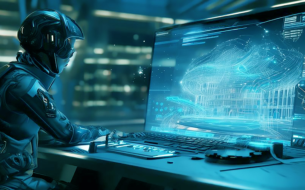 如何通过视觉引导提升3D云展馆的信息获取效率？